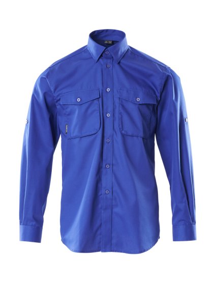 Košile Zrnitá modrá (Velikost 49-50)