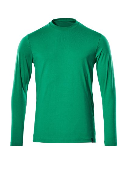 Triko s dlouhým rukávem Travnatá zeleň (Velikost XS)
