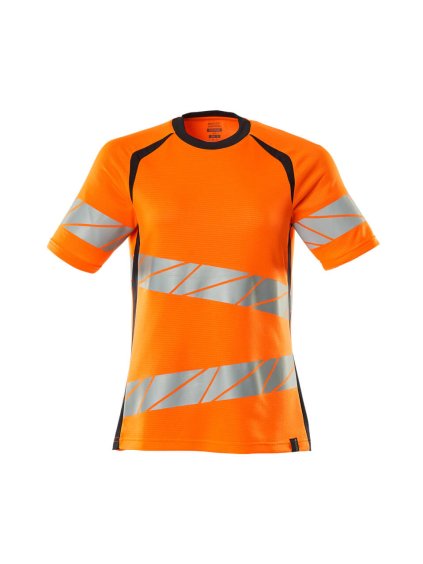Triko Hi-vis oranžová/černo modrá (Velikost XS)