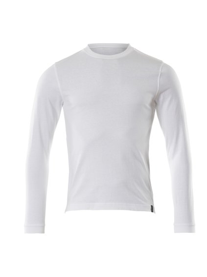 Triko s dlouhým rukávem Bílá (Velikost XS)