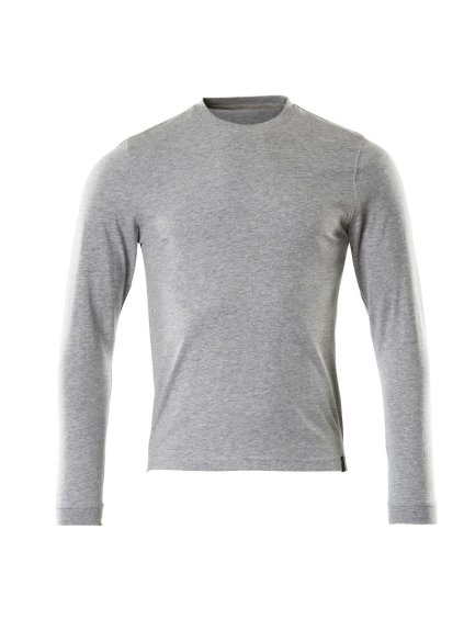 Triko s dlouhým rukávem Šedá melánž (Velikost XS)