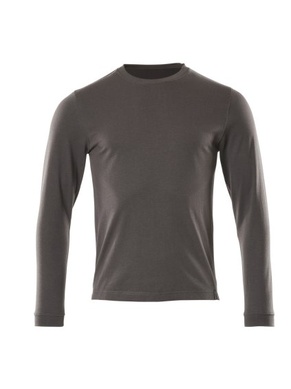 Triko s dlouhým rukávem Tmavě antracitová (Velikost XS)