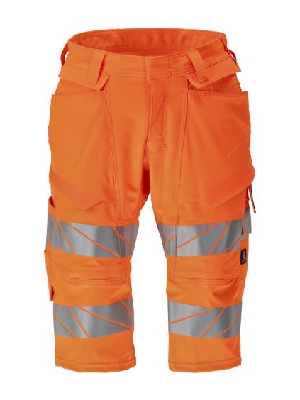 Šortky dlouhé Hi-vis oranžová (Velikost 68)