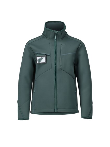 Softshell bunda Lesní zelená (Velikost XS)