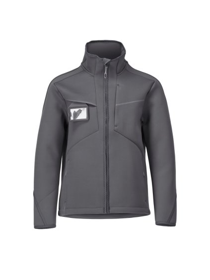 Softshell bunda Antracitově šedá (Velikost XS)