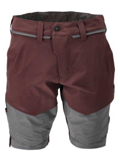 Šortky Bordeaux/antracitově šedá (Velikost 68)