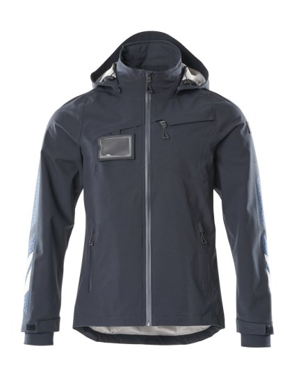 Bunda Outer Shell  (Barva Černá modrá, Velikost 2XL)