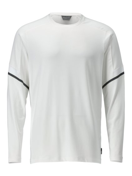 Triko s dlouhým rukávem Bílá (Velikost XS)