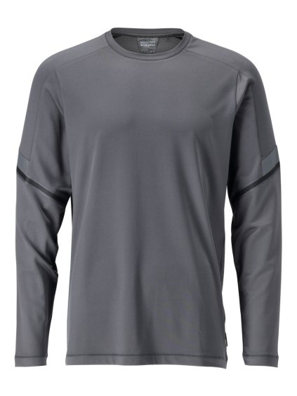 Triko s dlouhým rukávem Antracitově šedá (Velikost XS)