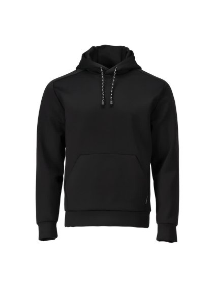 Fleecová mikina s kapucí Černá (Velikost XS)