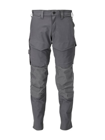 Kalhoty s kolenními kapsami Antracitově šedá (Velikost 68)