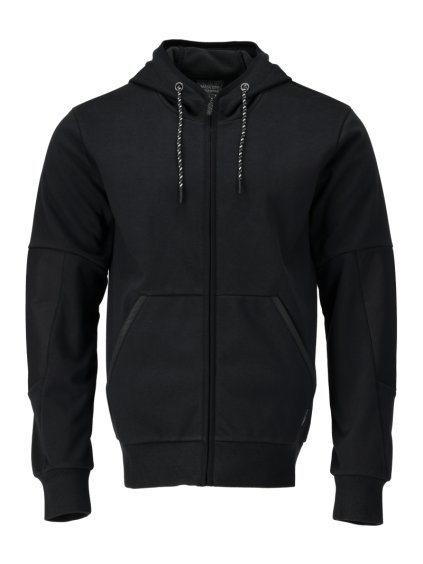 Mikina s kapucí a větruvzdornou membránou Černá (Velikost XS)