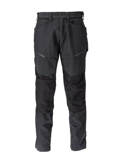 Kalhoty s kolenními kapsami Černá (Velikost 68)