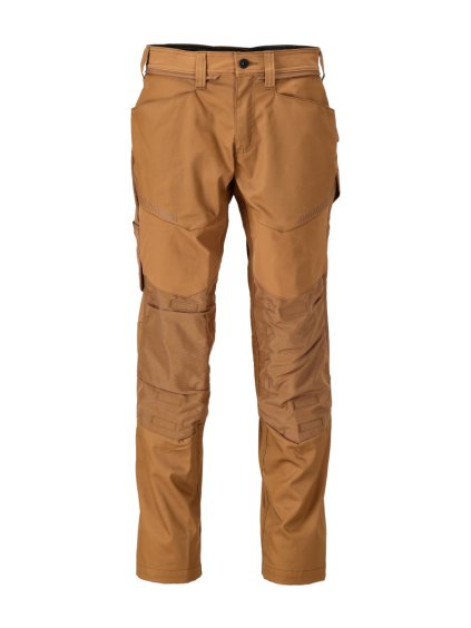 Kalhoty s kolenními kapsami Ořechově hnědá (Velikost 68)