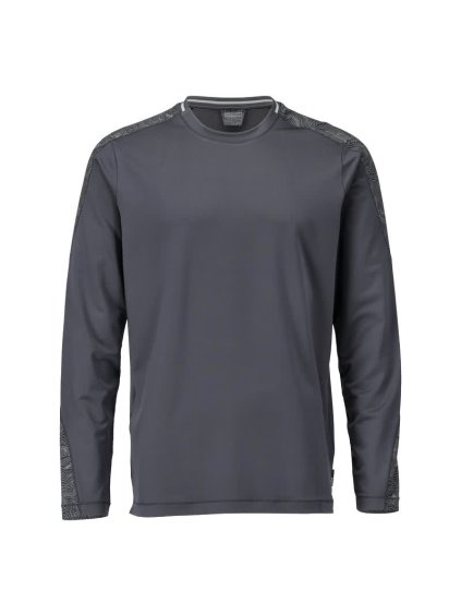 Triko s dlouhým rukávem Antracitově šedá (Velikost XS)