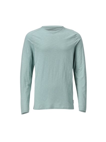 Triko s dlouhým rukávem Prachově zelená (Velikost XS)