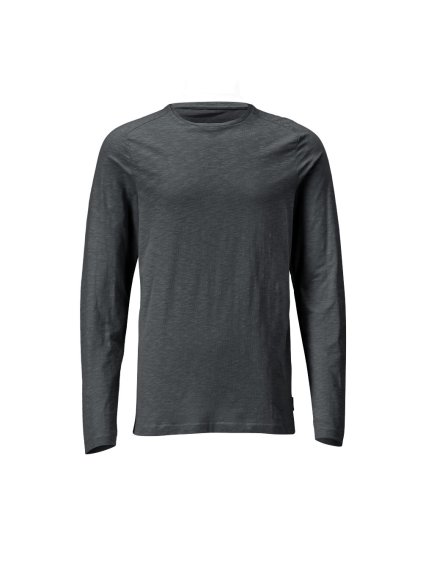 Triko s dlouhým rukávem Antracitově šedá (Velikost XS)