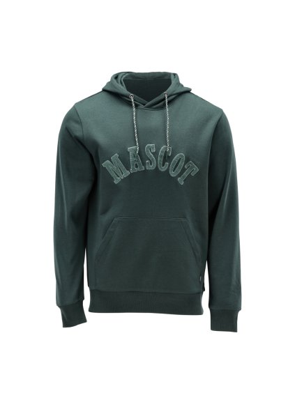 Mikina s kapucí Lesní zelená (Velikost XS)