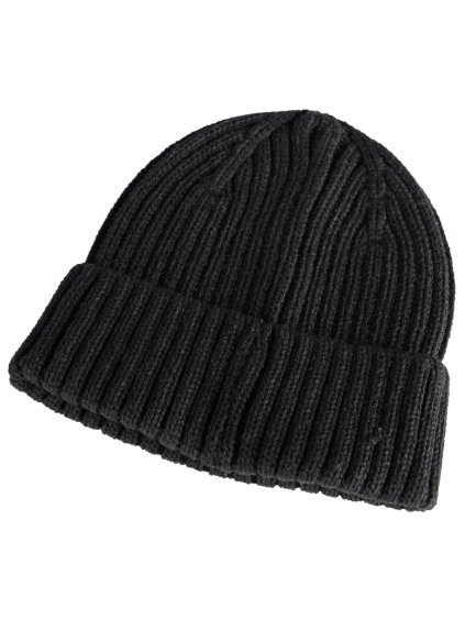 Pletená čepice Černá (Velikost ONE SIZE)