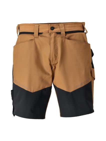 Šortky Ořechově hnědá/černá (Velikost 68)