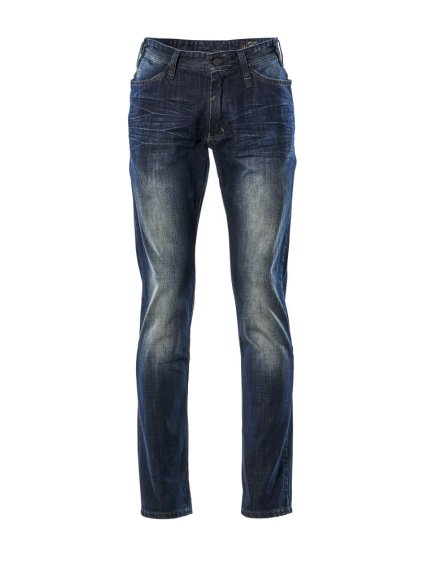 Jeans Vypraný modrý denim (Velikost W40L34)