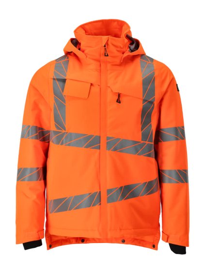 Zimní bunda Hi-vis oranžová (Velikost XS)