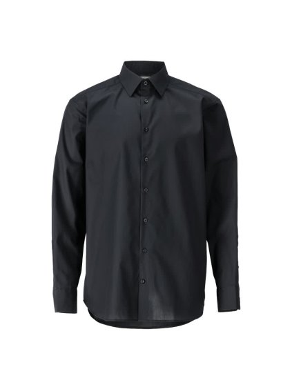 Košile Plně černá (Velikost 53-54)
