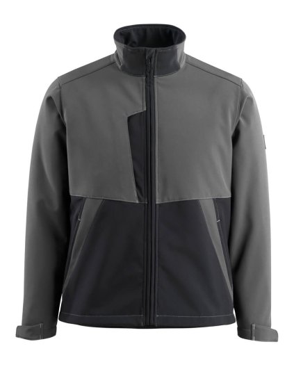 Softshell bunda Tmavě antracitová/černá (Velikost XL)