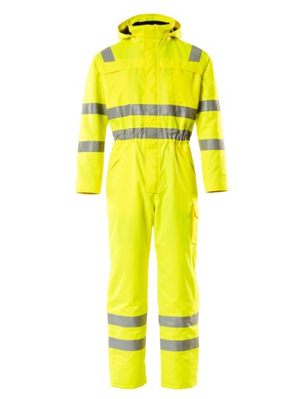 Zimní overal Hi-vis žlutá (Velikost XL)