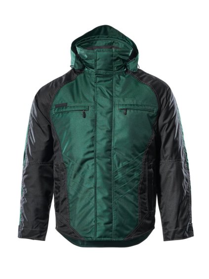 Zimní bunda Zelená/Černá (Velikost XS)
