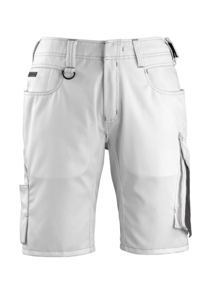 Šortky Bílá/tmavě antracitová (Velikost 68)