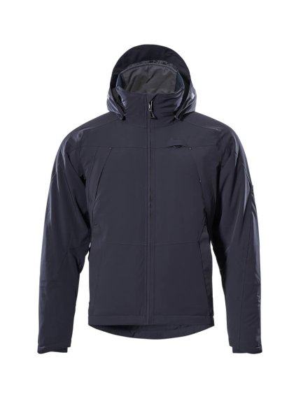 Zimní bunda Černá modrá (Velikost XS)