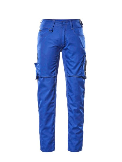 Kalhoty s kapsami na stehnech Zrnitá modrá/černá modrá (Velikost 68)