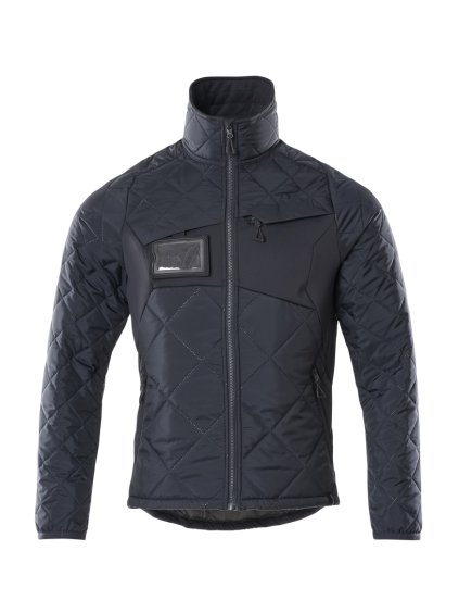 Termo bunda Černomodrá melánž (Velikost XS)