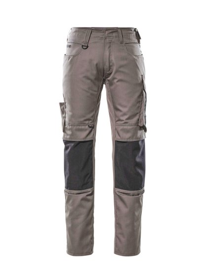 Kalhoty s kolenními kapsami Antracit/Černá (Velikost 68)