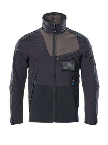 Bunda Černá/tmavě antracitová (Velikost XL)