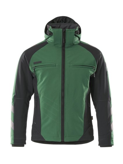 Zimní bunda Zelená/Černá (Velikost XS)