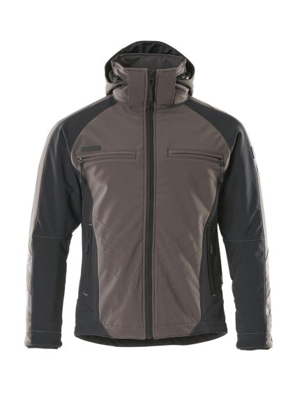 Zimní bunda Tmavě antracitová/černá (Velikost XS)