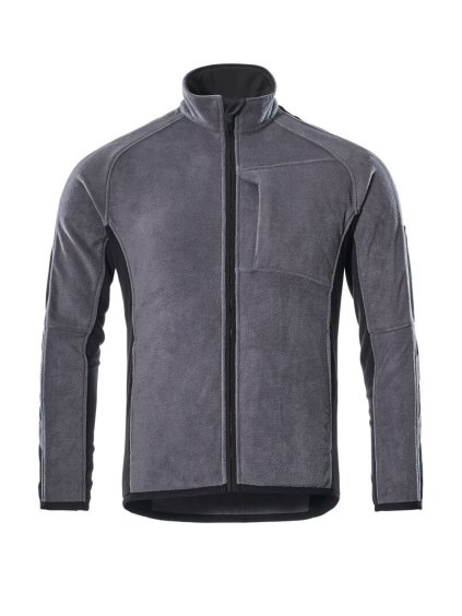 Fleecová bunda Antracit/Černá (Velikost XS)