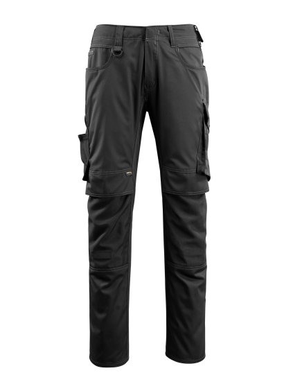 Kalhoty s kolenními kapsami Černá (Velikost 68)