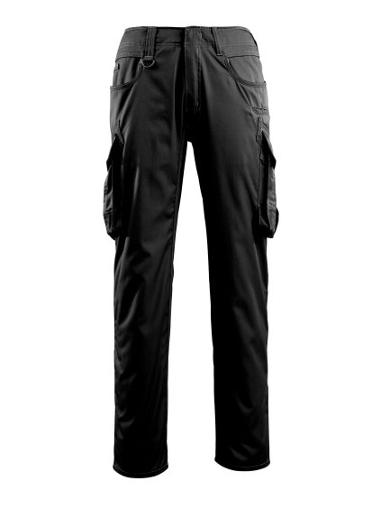 Kalhoty s kapsami na stehnech Černá (Velikost 68)