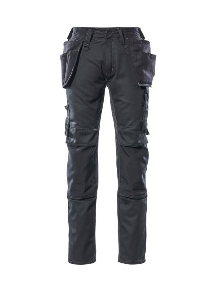 Kalhoty se závěsnými kapsami Černá (Velikost 68)