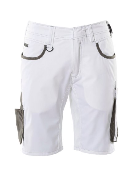 Šortky Bílá/tmavě antracitová (Velikost 68)