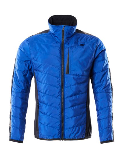 Termo bunda Zrnitá modrá/černá modrá (Velikost XS)