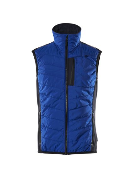 Termo vesta Zrnitá modrá/černá modrá (Velikost XS)