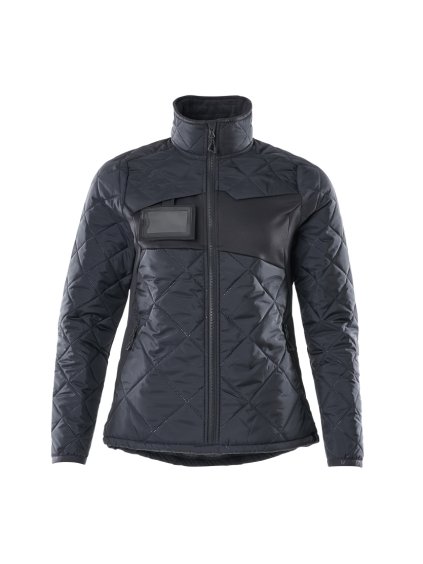 Termo bunda Černá modrá (Velikost XS)