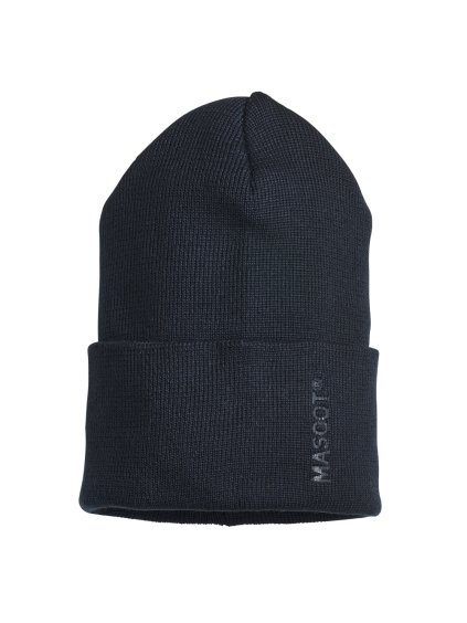 Pletená čepice Černá modrá (Velikost ONE SIZE)