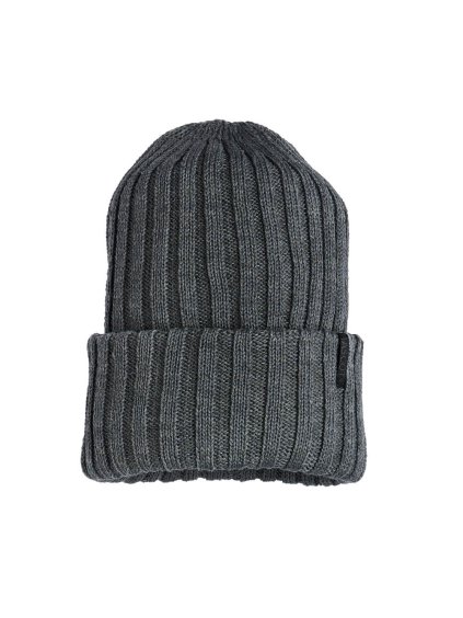 Pletená čepice Antracit/tmavý antracit (Velikost ONE SIZE)