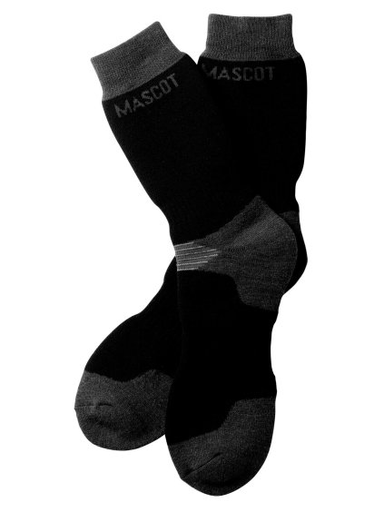 Ponožky Černá/tmavě antracitová (Velikost 44-48 /10 PCS)