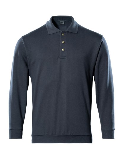 Mikina s límečkem Černá modrá (Velikost XL)